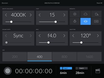 Imagen 1 para Blackmagic Camera Control