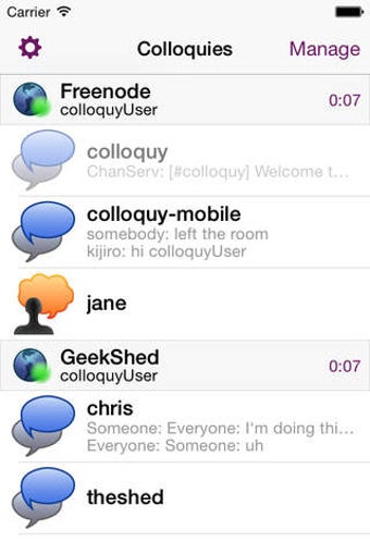 Imagen 0 para Colloquy - IRC Client