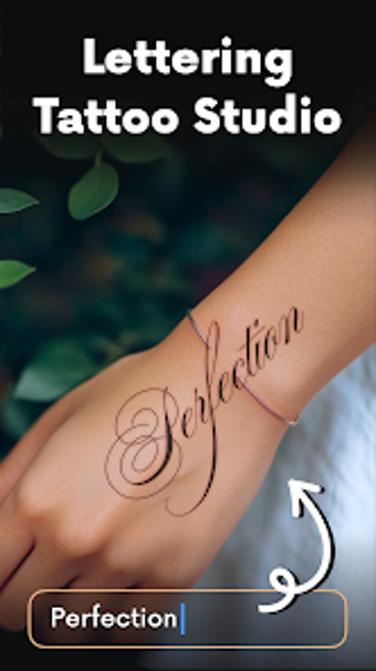 Image 0 for lettering Tattoo - Font D…