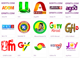 Image 1 for GHANA TV, Adom TV, TV3, U…