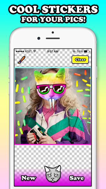 Imagen 1 para Catwang - Sticker Edit Ca…