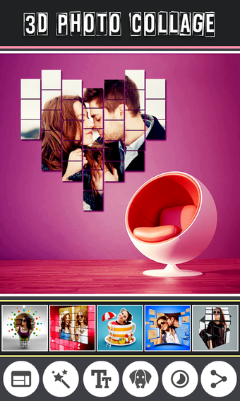 Image 3 for 3D Photo Collage Maker Pr…