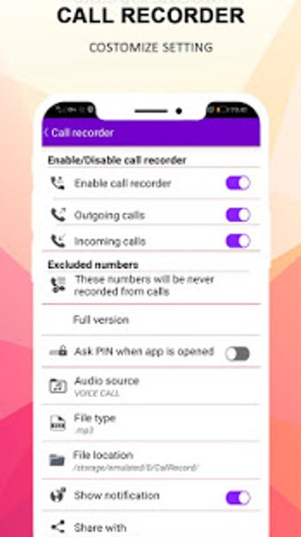 Image 3 for Automatic Call Recorder -…