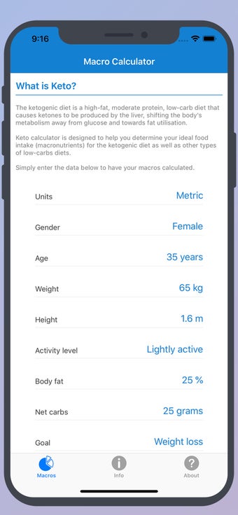 Imagen 0 para Keto Calculator - Keto Bu…