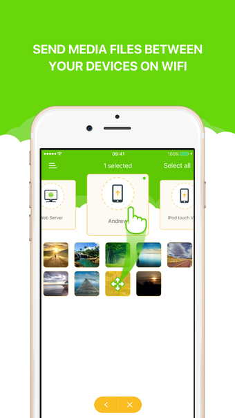 Imagen 1 para Photo Transfer WiFi - Sen…