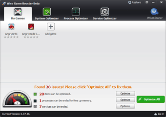 Imagen 0 para Wise Game Booster