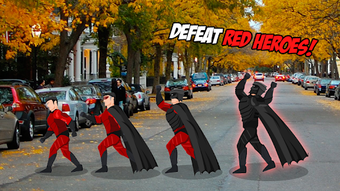 Image 0 for Flying Superhero vs Incre…
