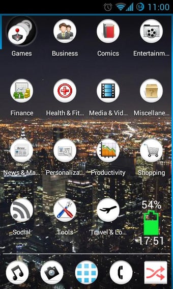 Imagen 1 para AppLauncher+ (Organize Dr…