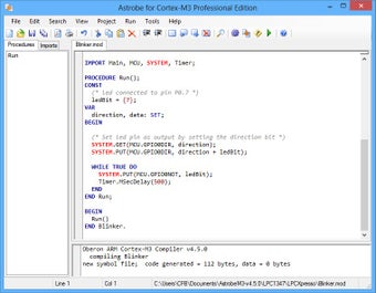 Imagen 0 para Astrobe for Cortex-M3