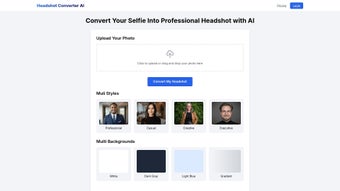 Imagen 0 para Headshot Converter AI