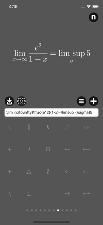 Image 3 for Latex Equation Editor