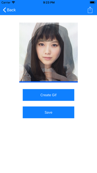Image 1 for morf - face morphing app