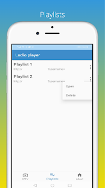 Imagen 1 para Ludio player for IPTV
