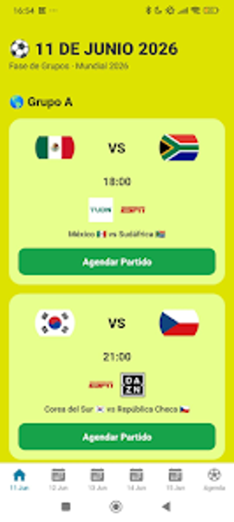 Image 0 for Canales Mundial 2026 en v…
