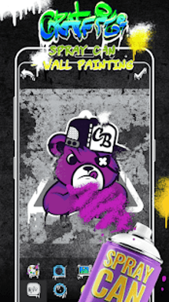 Image 0 for Graffiti Spray Can - Wall…