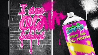 Image 1 for Graffiti Spray Can - Wall…