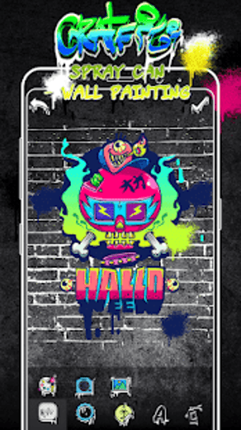 Image 2 for Graffiti Spray Can - Wall…