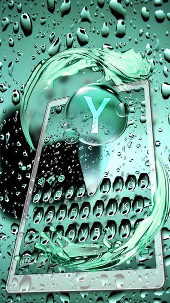 Imagen 0 para Water Drop Keyboard Theme