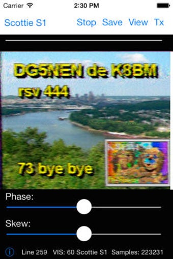 Image 0 for SSTV Slow Scan TV