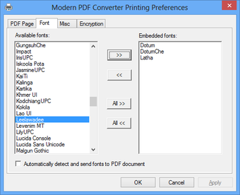 Imagen 1 para Modern PDF Converter