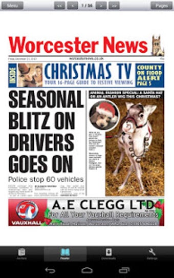 Image 1 for Worcester News Newspaper