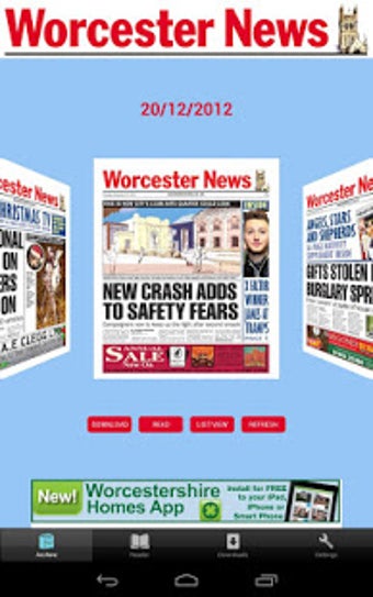 Image 3 for Worcester News Newspaper