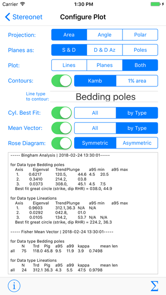 Imagen 1 para Stereonet Mobile