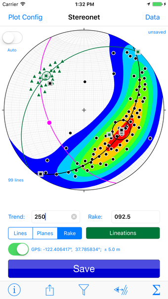 Imagen 3 para Stereonet Mobile
