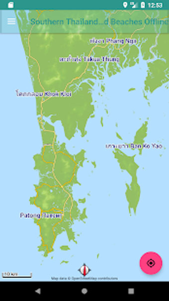 Image 1 for Offline Map Southern Thai…