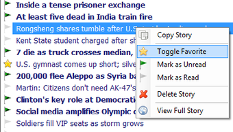 Image 1 for FreewareRSS RSS Client an…