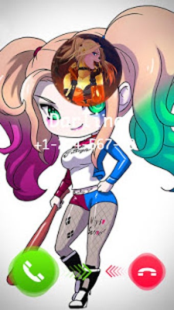 Imagen 3 para Harley Quinn Caller Scree…
