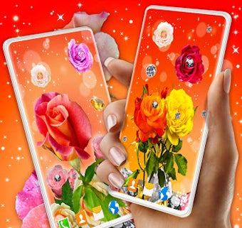 Imagen 1 para Diamond Shine Rose Live W…