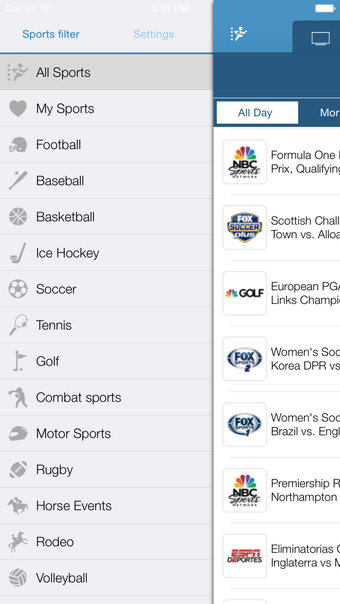 Imagen 3 para US Live Sport TV Listings
