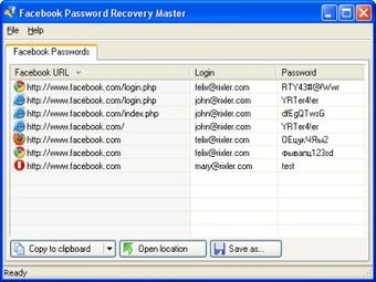Imagen 0 para Facebook Password Recover…