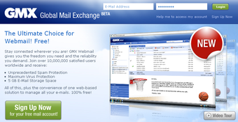 Imagen 2 para GMX Webmail