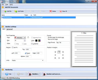 Image 0 for A-PDF Number Pro