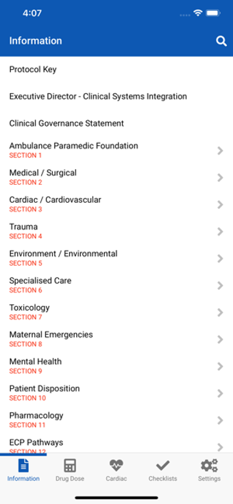 Image 2 for NSW Ambulance Protocols