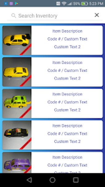 Imagen 0 para Car Collection Inventory …
