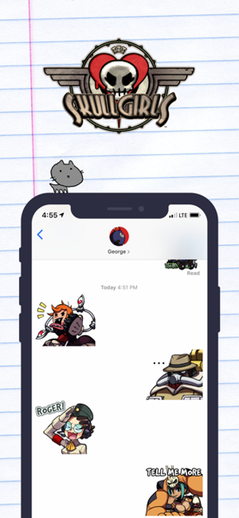 Imagen 0 para Skullgirls Stickers!