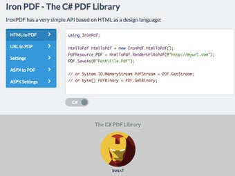 Imagen 0 para C# PDF