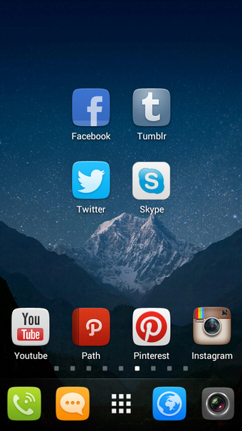 Image 1 for GO Launcher EX UI5.0 them…
