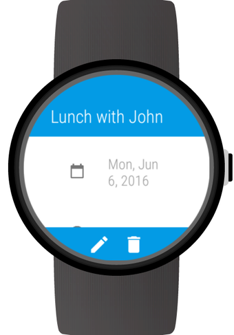 Imagen 1 para Calendar for Wear OS (And…