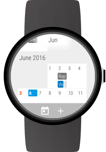 Imagen 3 para Calendar for Wear OS (And…