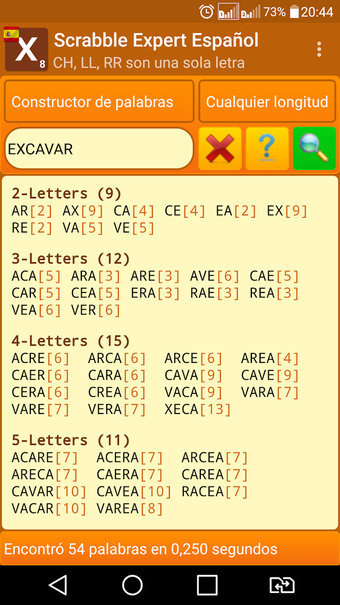 Image 1 for Spanish ScrabbleXpert
