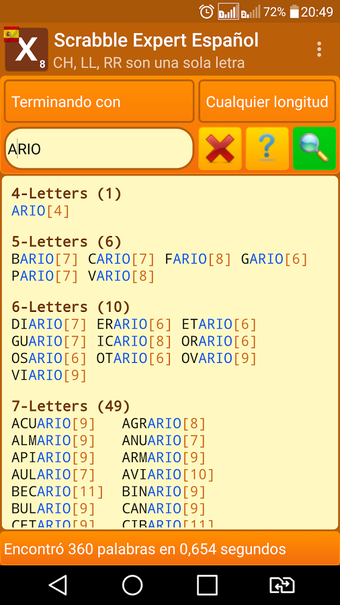 Image 0 for Spanish ScrabbleXpert