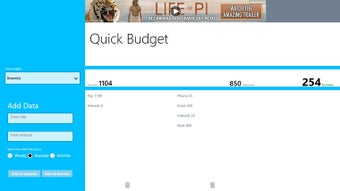 Imagen 1 para Quick Budget for Windows …