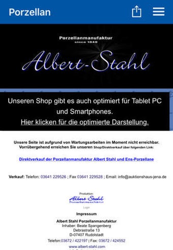 Imagen 0 para Albert Stahl Porzellan