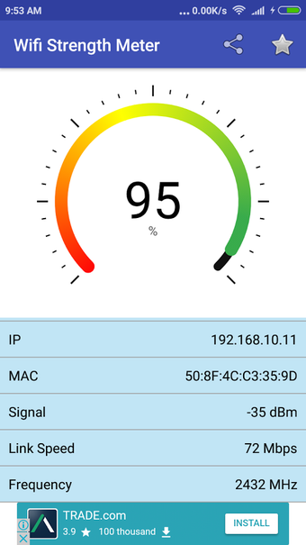 Imagen 0 para Wifi Strength Meter
