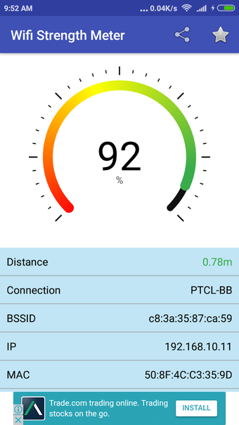 Imagen 1 para Wifi Strength Meter