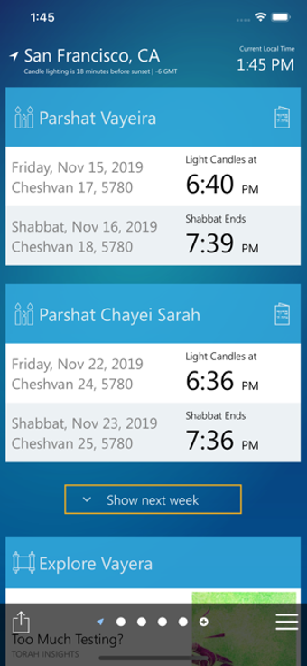 Image 3 for Shabbat & Holiday Times